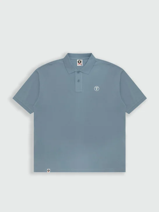 AAPE Áo Polo Nam - AAPENOW moonface polo shirt