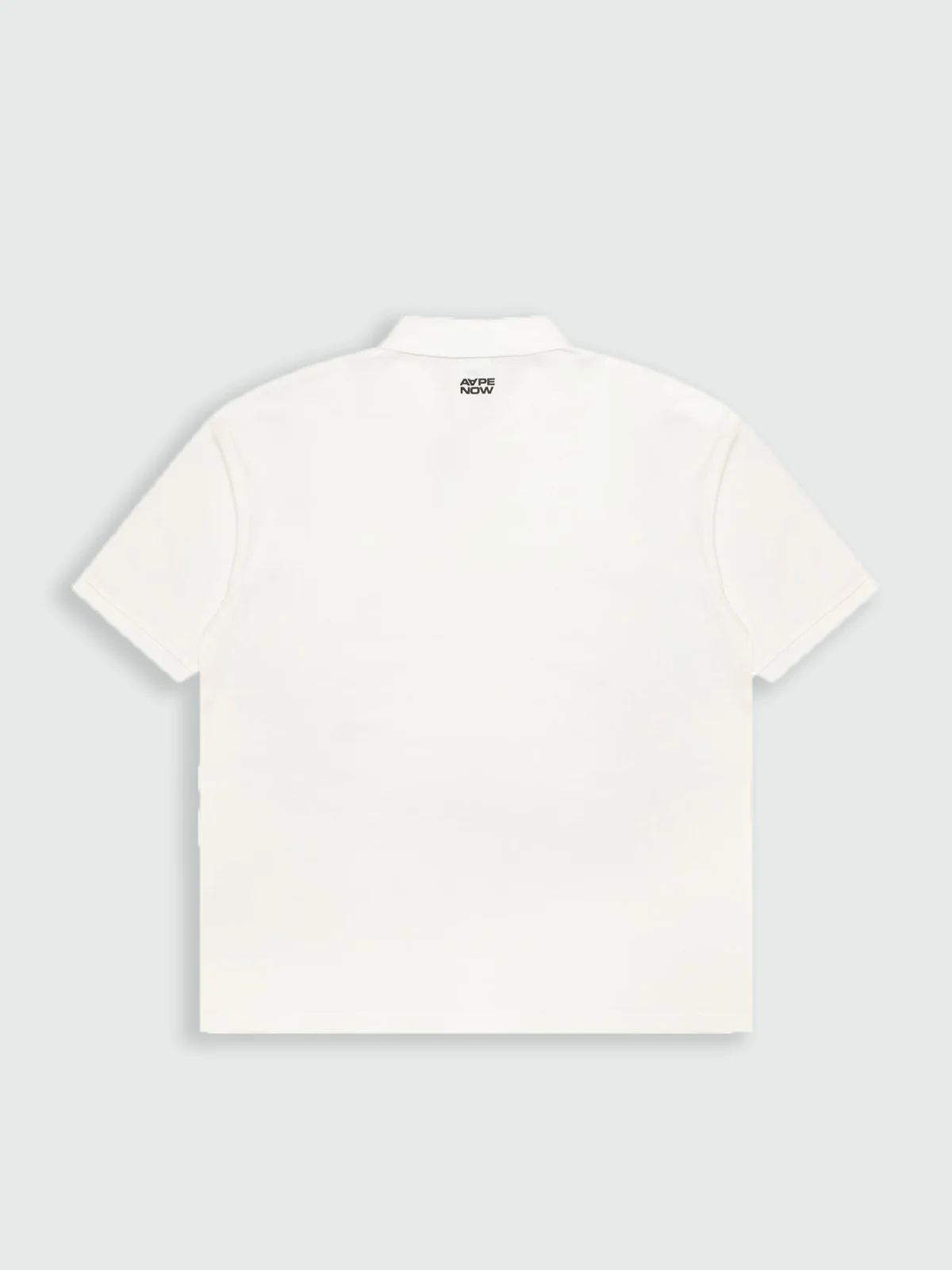 AAPE Áo Polo Nam - AAPENOW moonface polo shirt
