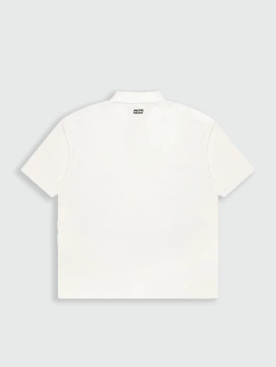 AAPE Áo Polo Nam - AAPENOW moonface polo shirt