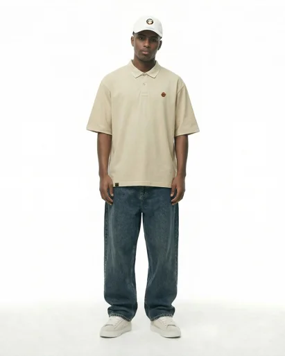 AAPE Áo Polo Nam - AAPER polo shirt