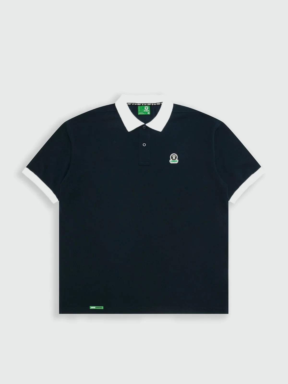 AAPE Áo Polo Nam - AAPEUNION short sleeve polo shirt