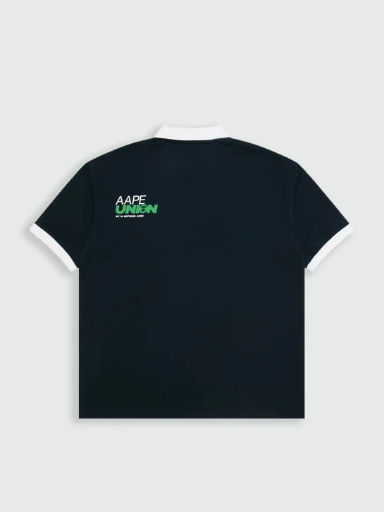 AAPE Áo Polo Nam - AAPEUNION short sleeve polo shirt