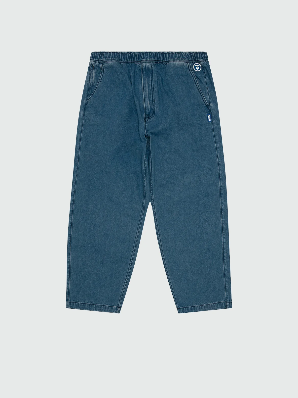 AAPE Quần Jean Dài Nam - AAPENOW moonface logo jeans