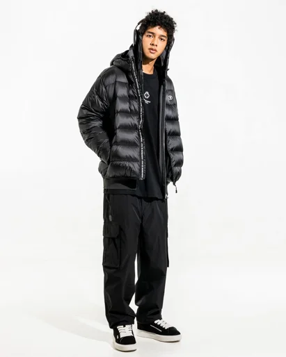 AAPE Quần Dài Nam - AAPENOW moonface logo cargo jogger pants