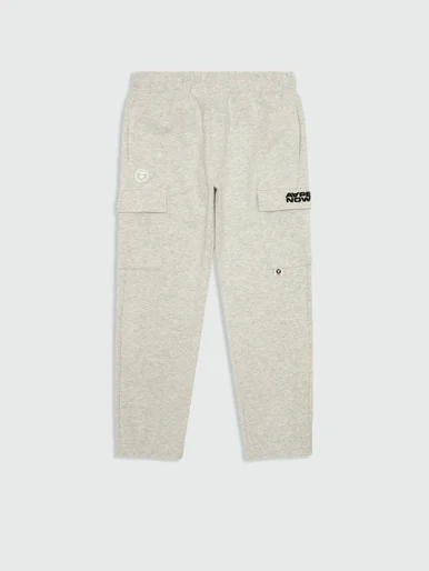 AAPE Quần Nỉ Dài Nam - AAPENOW moonface cargo sweat pants