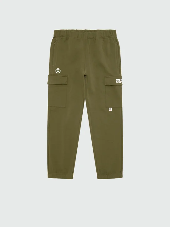 AAPE Quần Nỉ Dài Nam - AAPENOW moonface cargo sweat pants