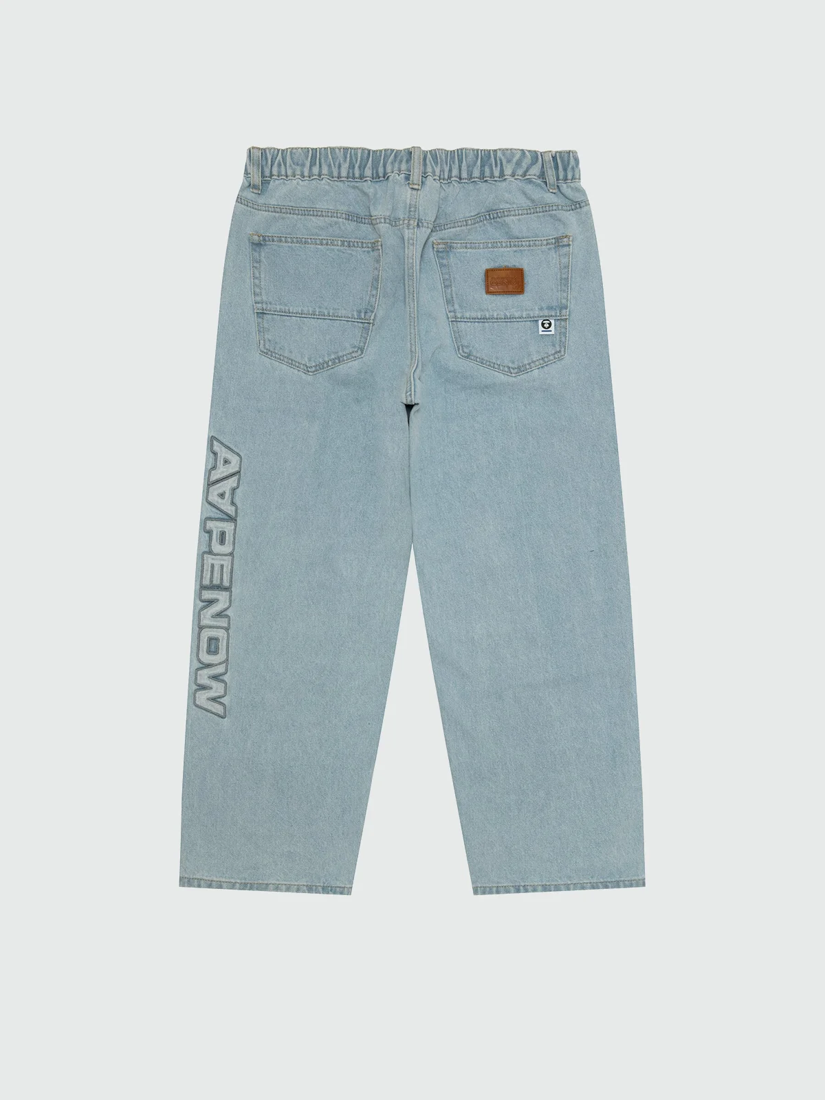 AAPE Quần Jean Dài Nam - AAPENOW moonface jeans