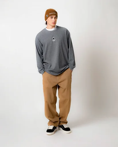 AAPE Quần Dài Nam - Moonface woven pants