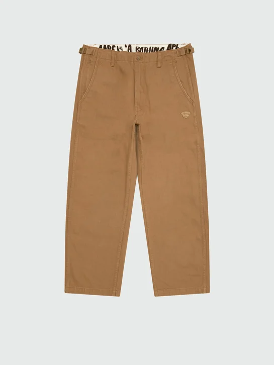 AAPE Quần Dài Nam - Moonface woven pants