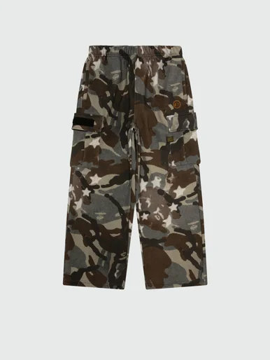 AAPE Quần Nỉ Dài Nam - AAPEUNVS camo cargo pants