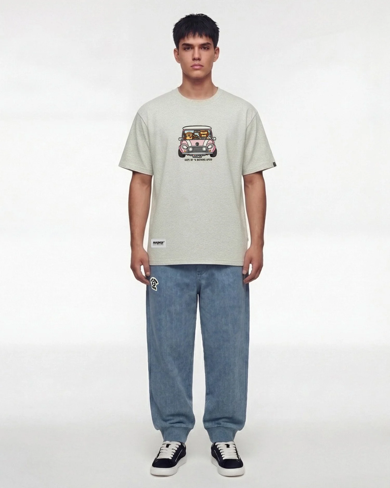 AAPE Quần Nỉ Dài Nam - AAPENOW jogger sweat pants