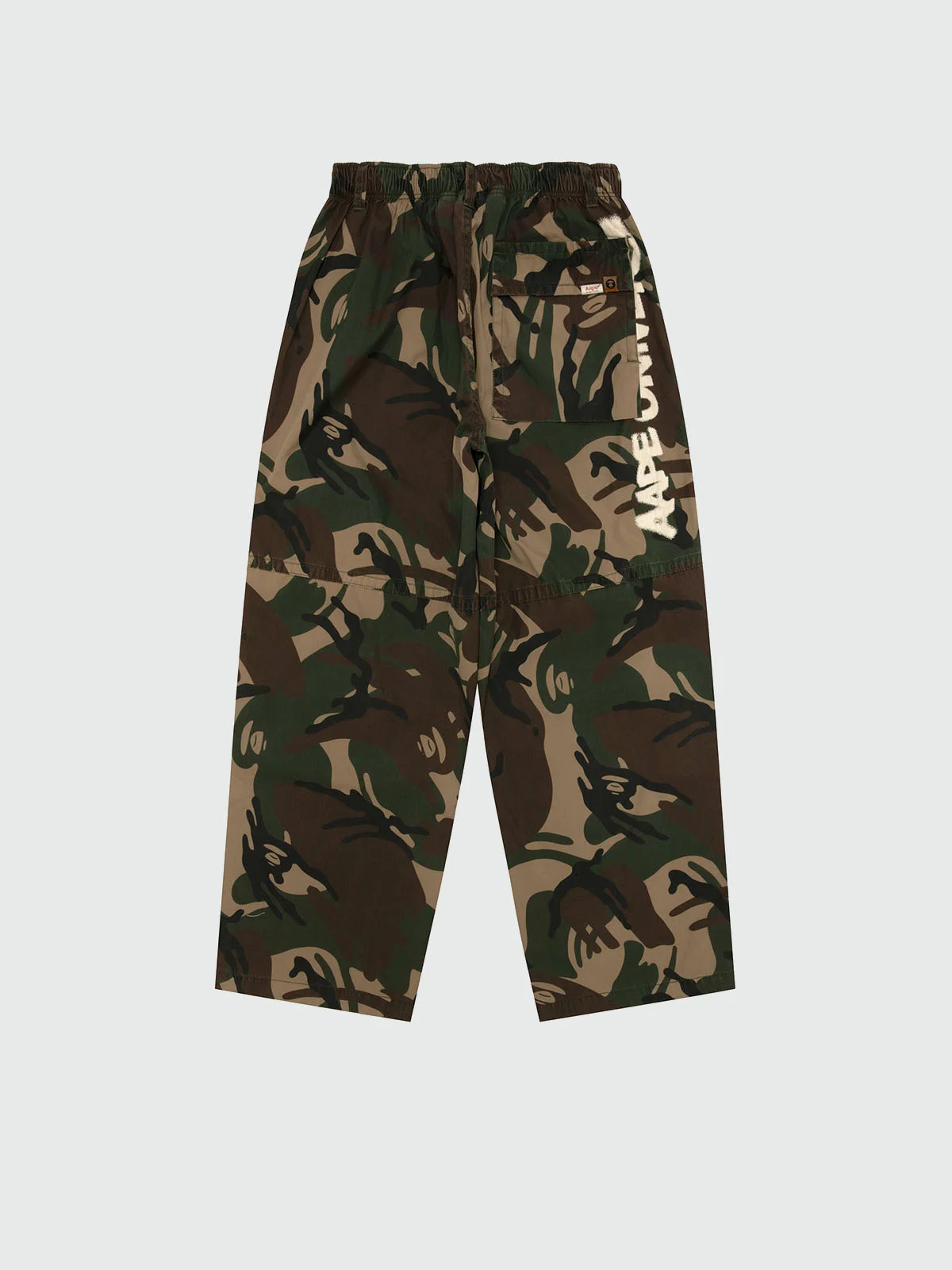AAPE Quần Dài Nam - AAPEUNVS moonface camo pants