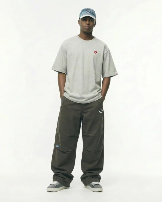 AAPE Quần Dài Nam - AAPEUNVS moonface pants
