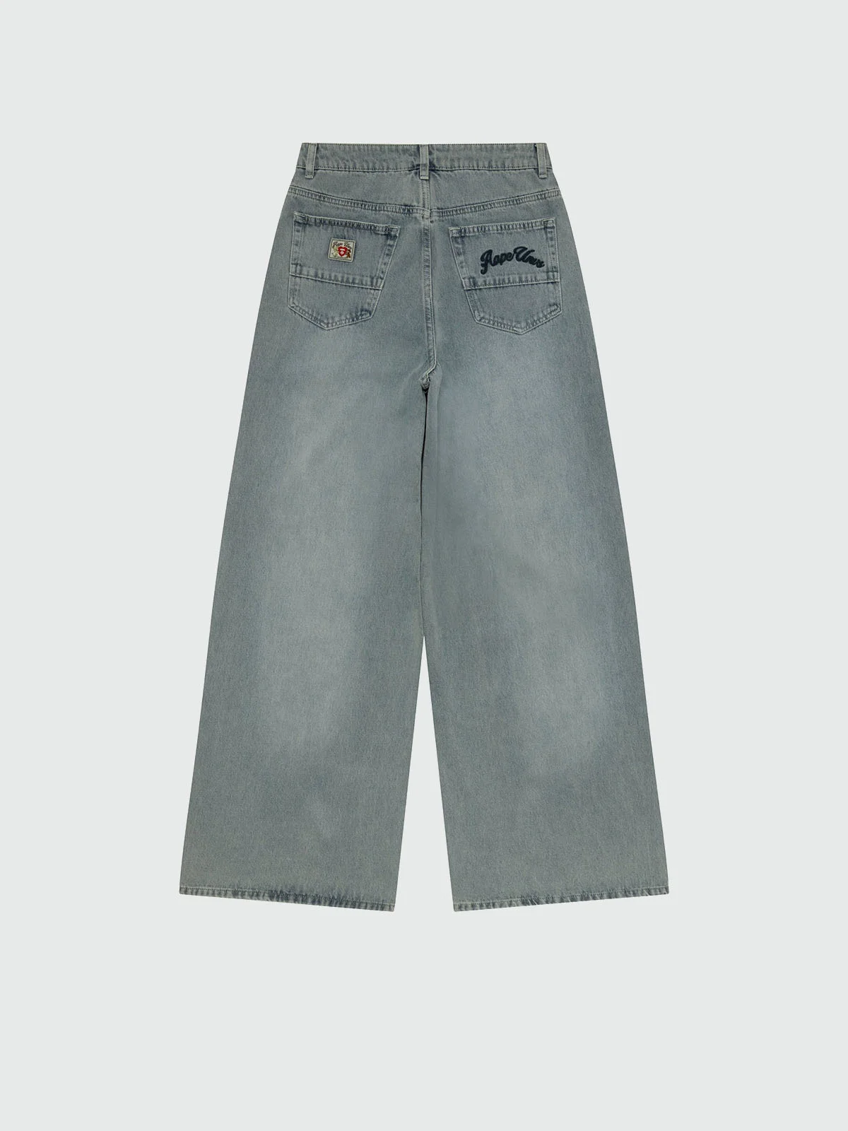 AAPE Quần Jean Dài Nữ - AAPEUNVS wide-leg jeans