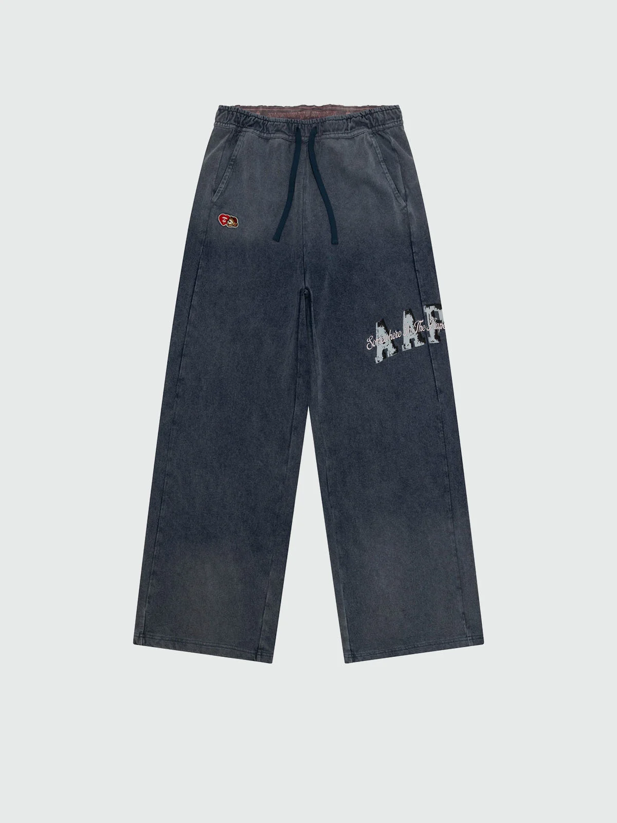 AAPE Quần Nỉ Dài Nữ - AAPESPORT washed sweat pants