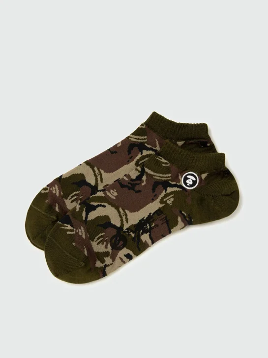 AAPE Vớ Thời Trang - Camo ankle socks