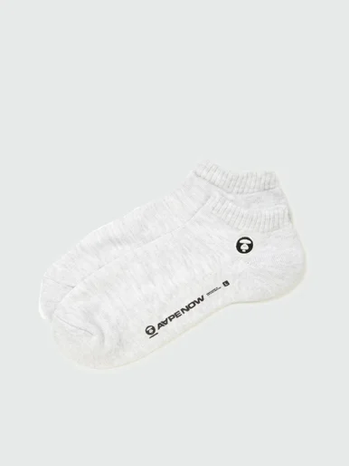 AAPE Vớ Thời Trang - AAPENOW moonface ankle socks