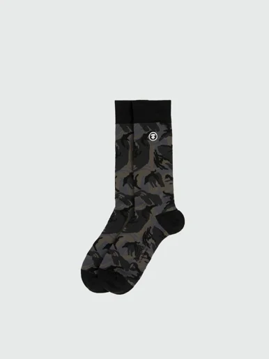 AAPE Vớ Thời Trang - Moonface camo socks