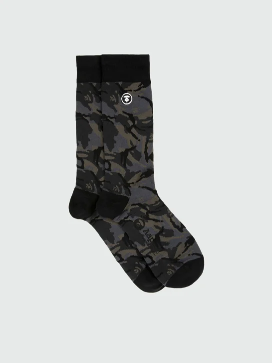 AAPE Vớ Thời Trang - Moonface camo socks