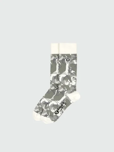 AAPE Vớ Thời Trang - Moonface camo socks