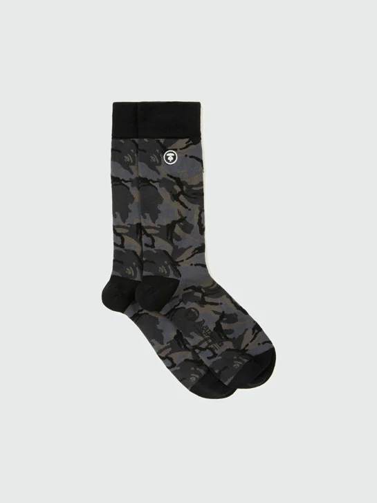AAPE Vớ Thời Trang - Moonface camo socks