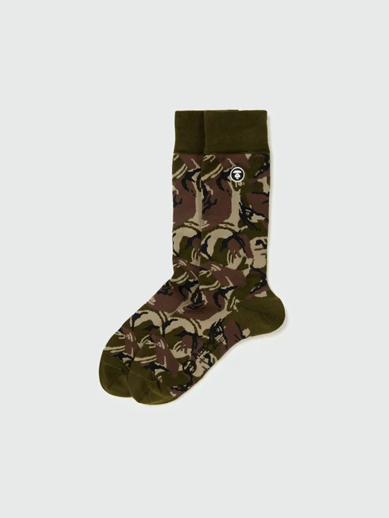 AAPE Vớ Thời Trang - Moonface camo socks