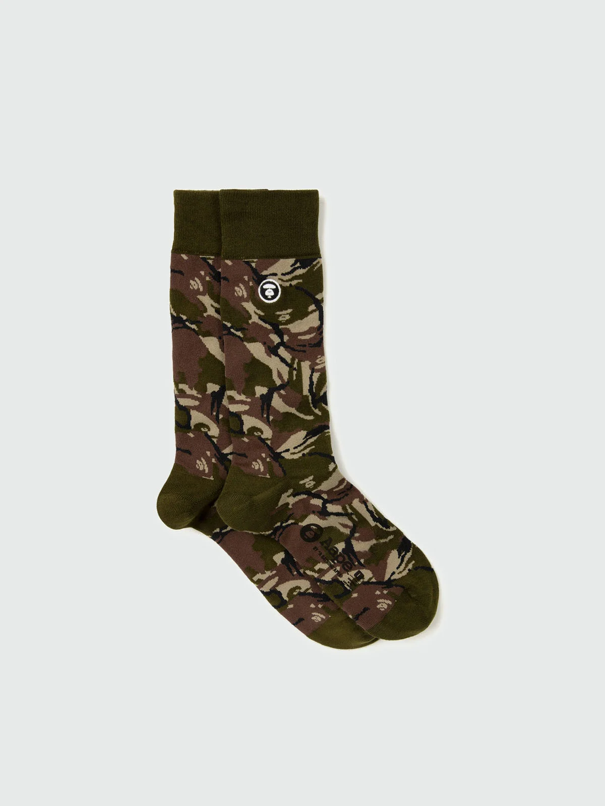 AAPE Vớ Thời Trang - Moonface camo socks