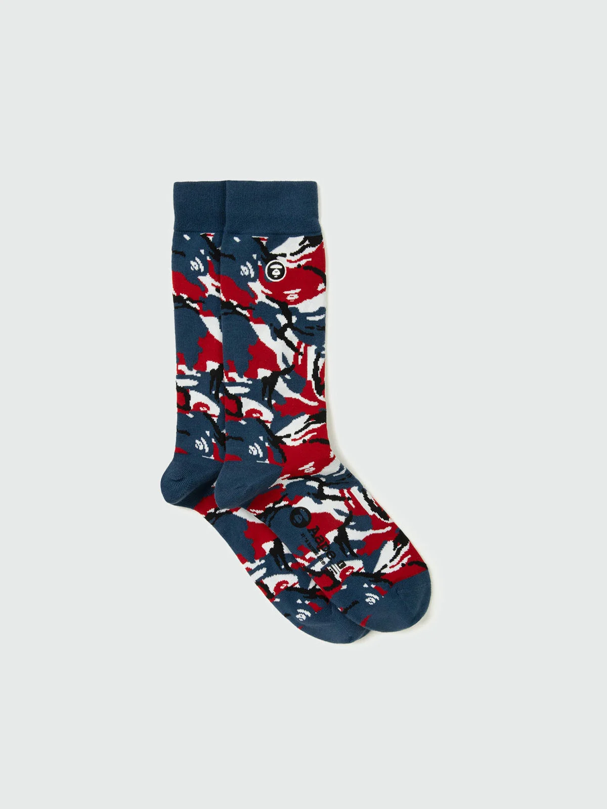 AAPE Vớ Thời Trang - Moonface camo socks