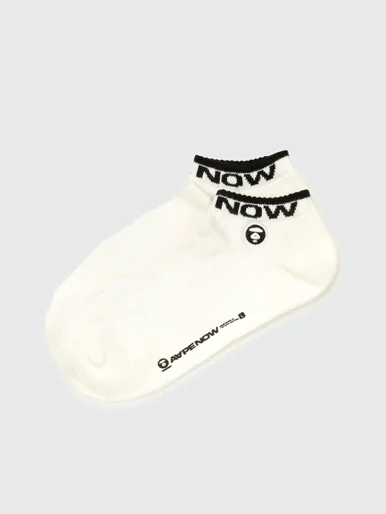 AAPE Vớ Thời Trang - AAPENOW moonface ankle socks