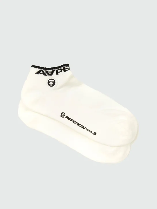 AAPE Vớ Thời Trang - AAPENOW moonface ankle socks
