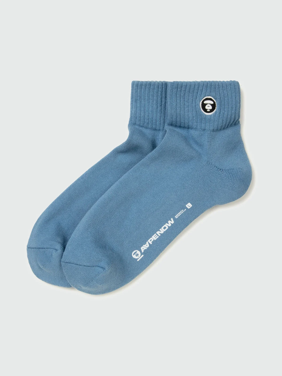 AAPE Vớ Thời Trang - AAPENOW moonface logo socks