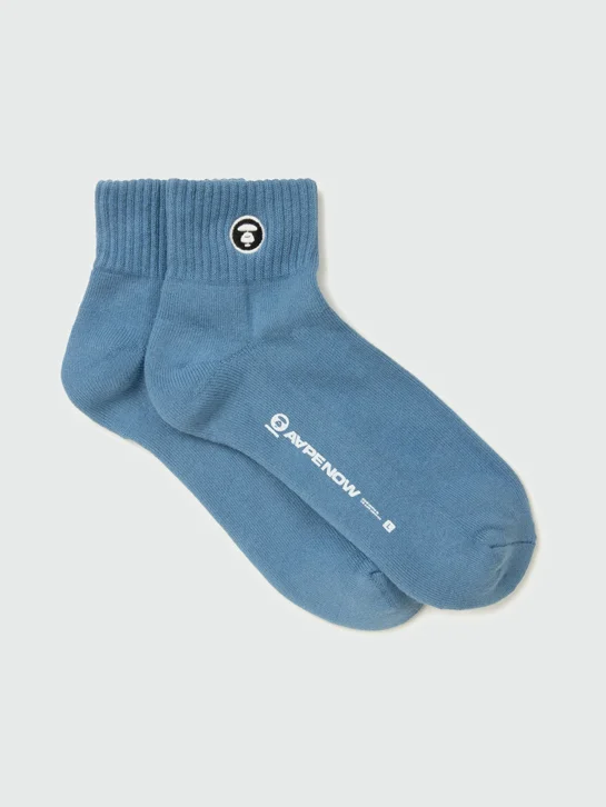 AAPE Vớ Thời Trang - AAPENOW moonface logo socks
