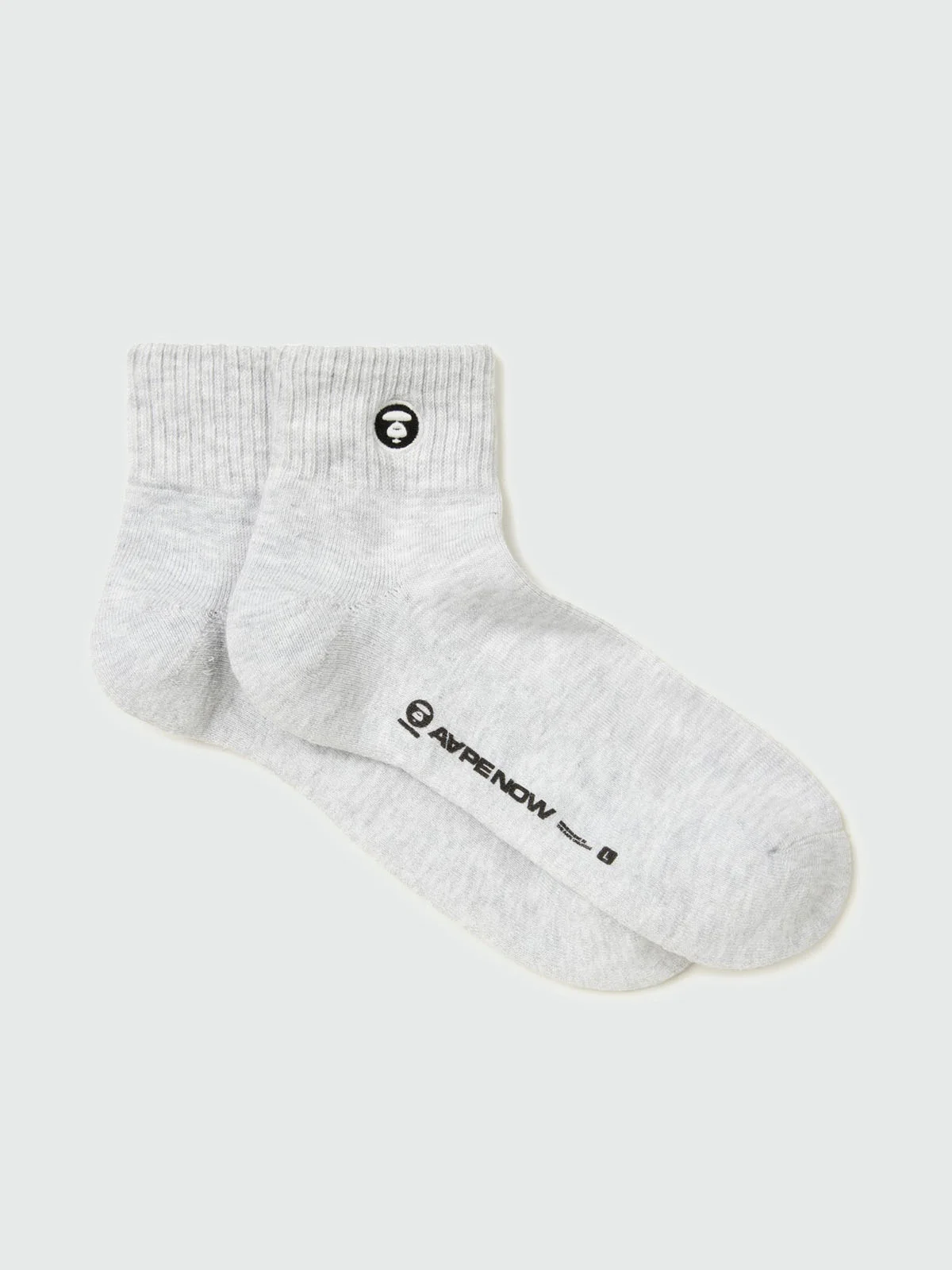 AAPE Vớ Thời Trang - AAPENOW moonface logo socks