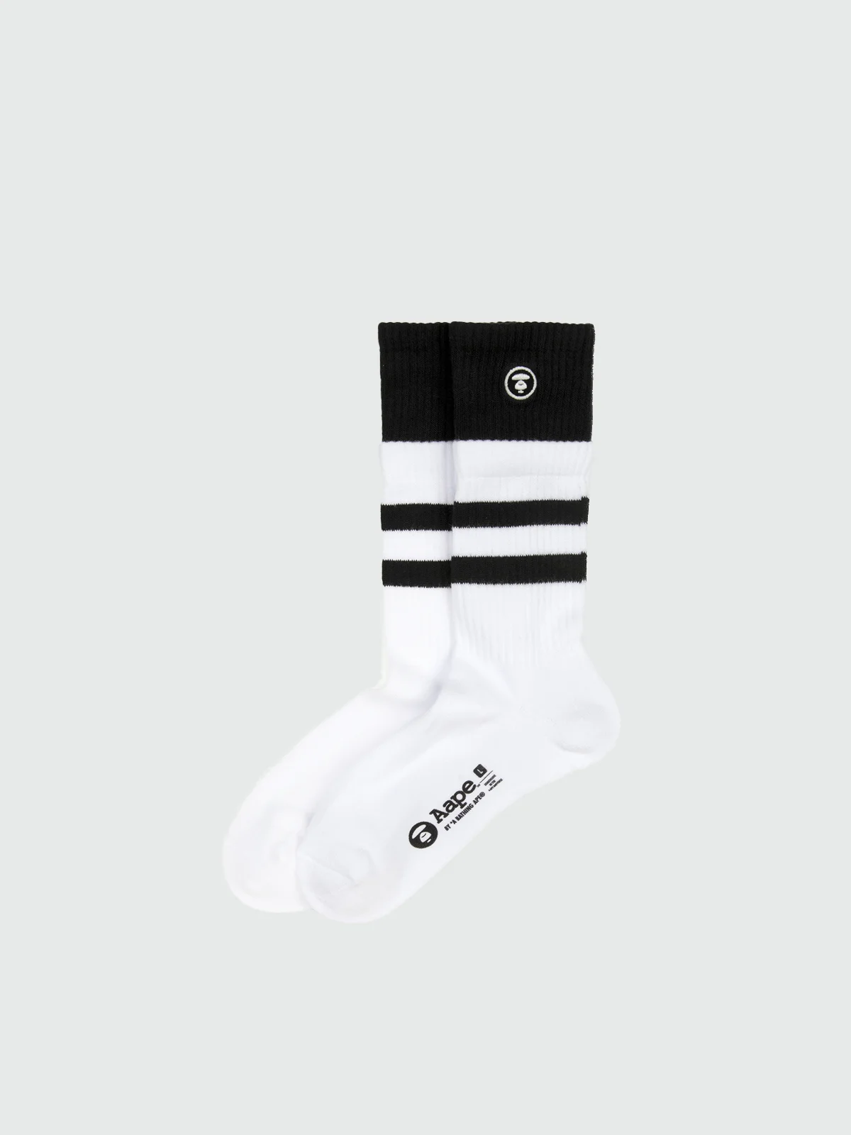 AAPE Vớ Thời Trang - Moonface layered socks