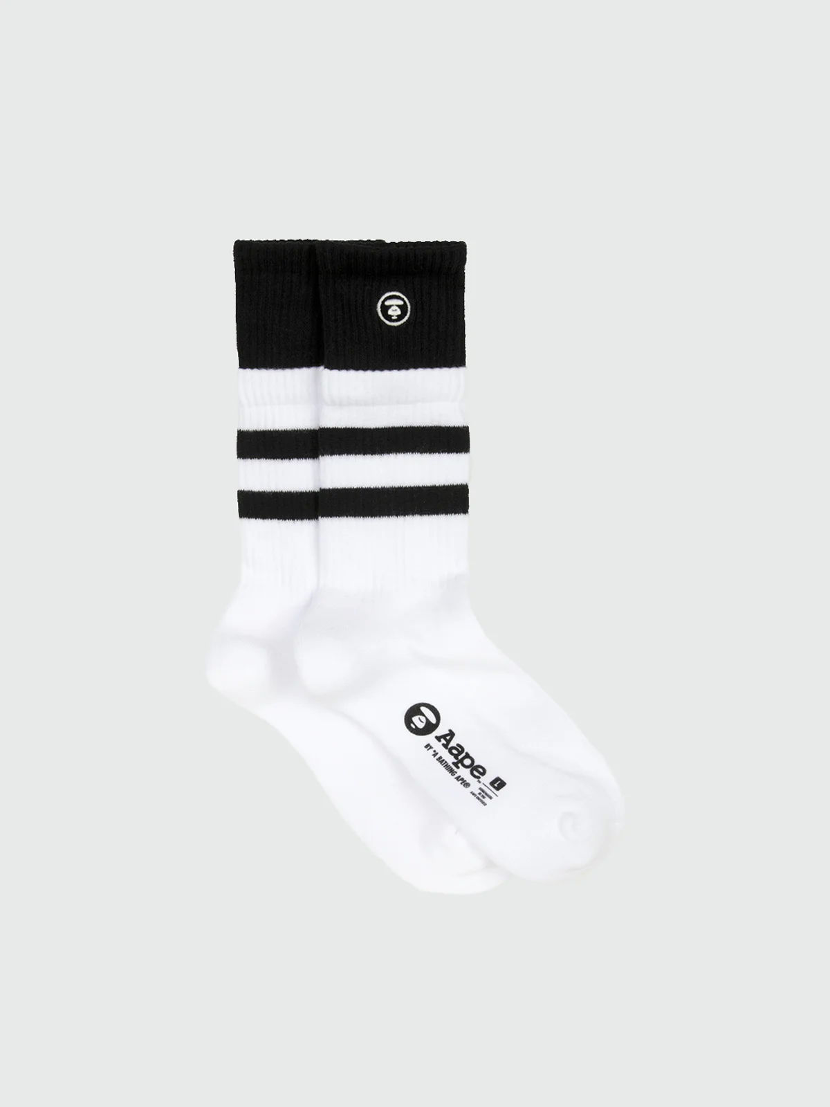 AAPE Vớ Thời Trang - Moonface layered socks