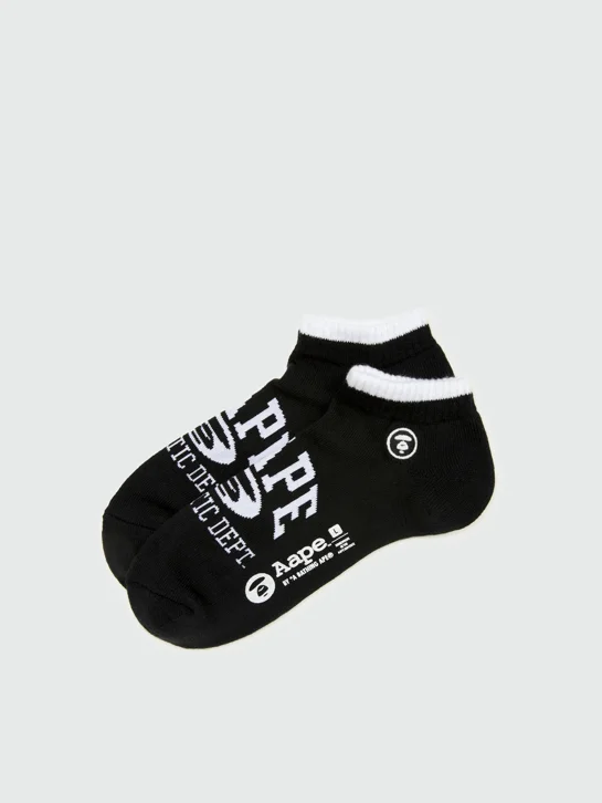 AAPE Vớ Thời Trang - Moonface ankle socks