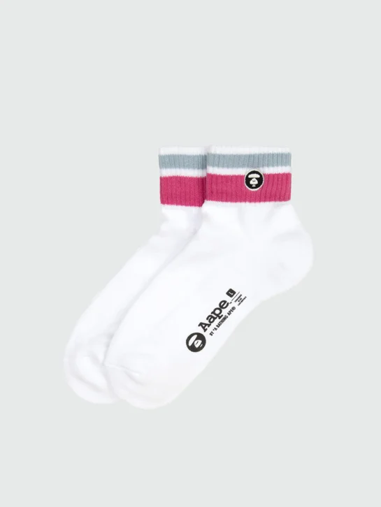 AAPE Vớ Thời Trang - AAPENOW moonface stripe socks