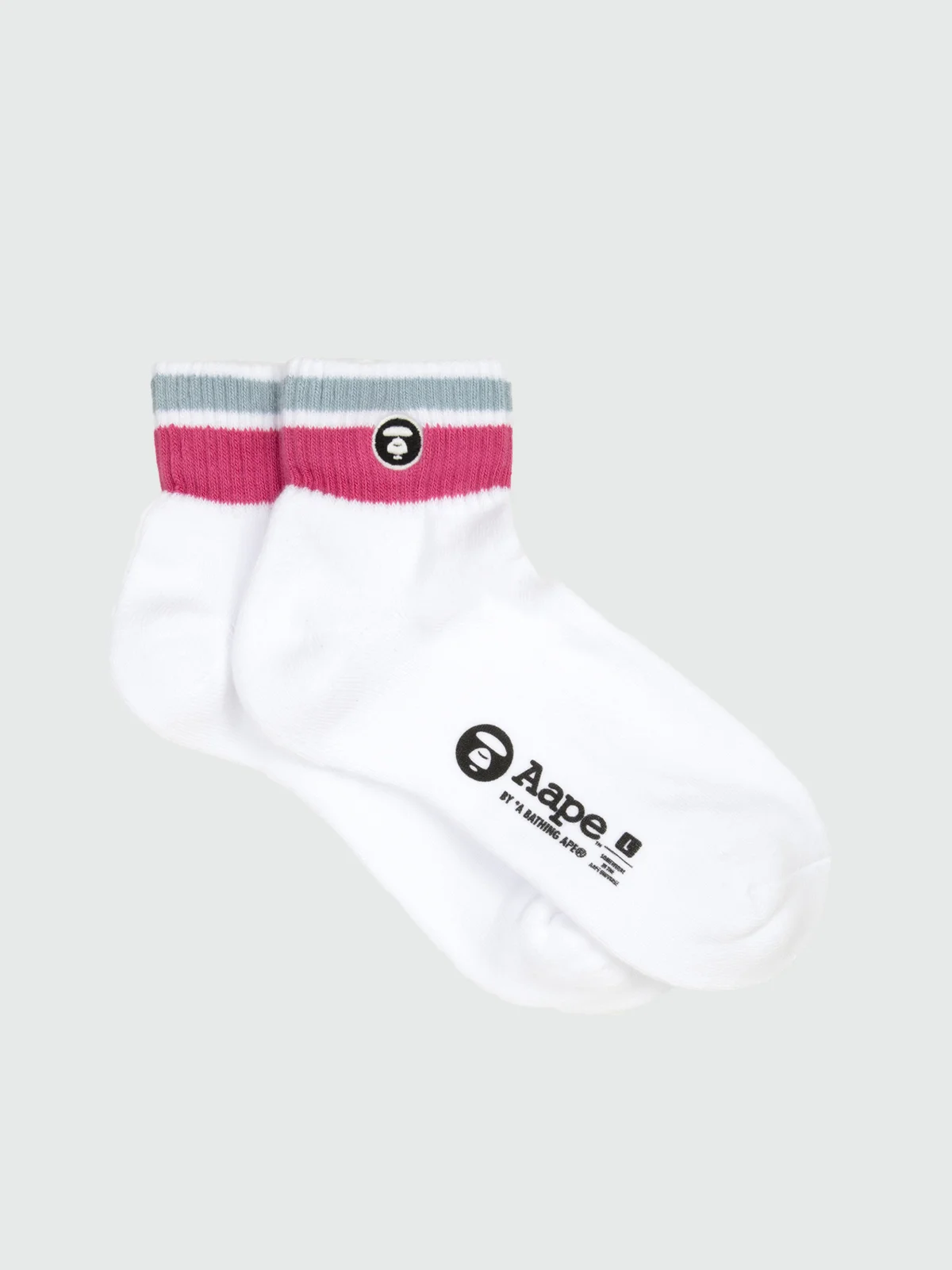 AAPE Vớ Thời Trang - AAPENOW moonface stripe socks