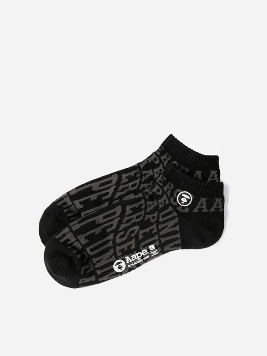 AAPE Vớ Thời Trang - AAPEUNVS moonface ankle socks