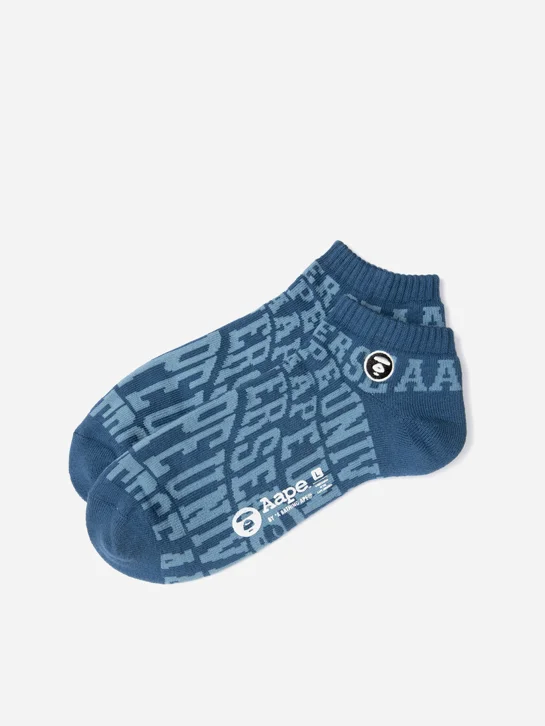 AAPE Vớ Thời Trang - AAPEUNVS moonface ankle socks