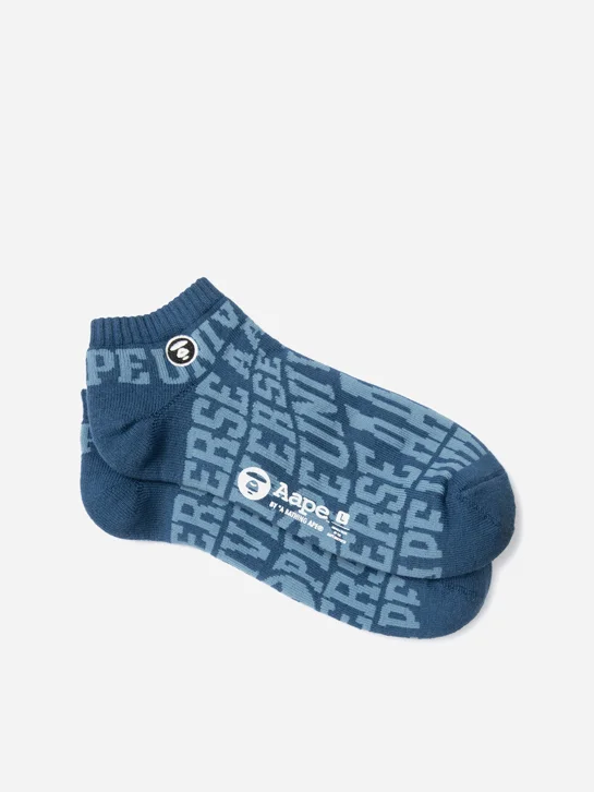 AAPE Vớ Thời Trang - AAPEUNVS moonface ankle socks