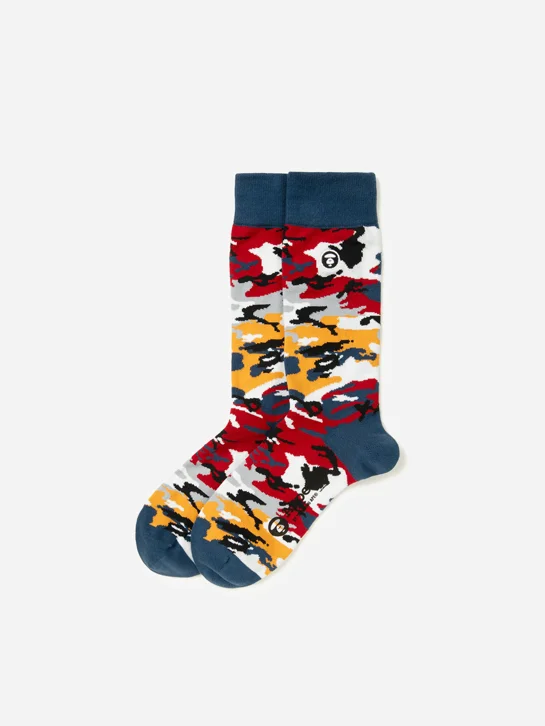 AAPE Vớ Thời Trang - Striped ankle socks