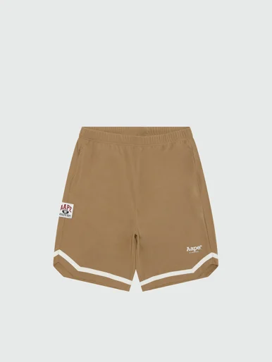 AAPE Quần Nỉ Ngắn Nam - Moonface sweat shorts