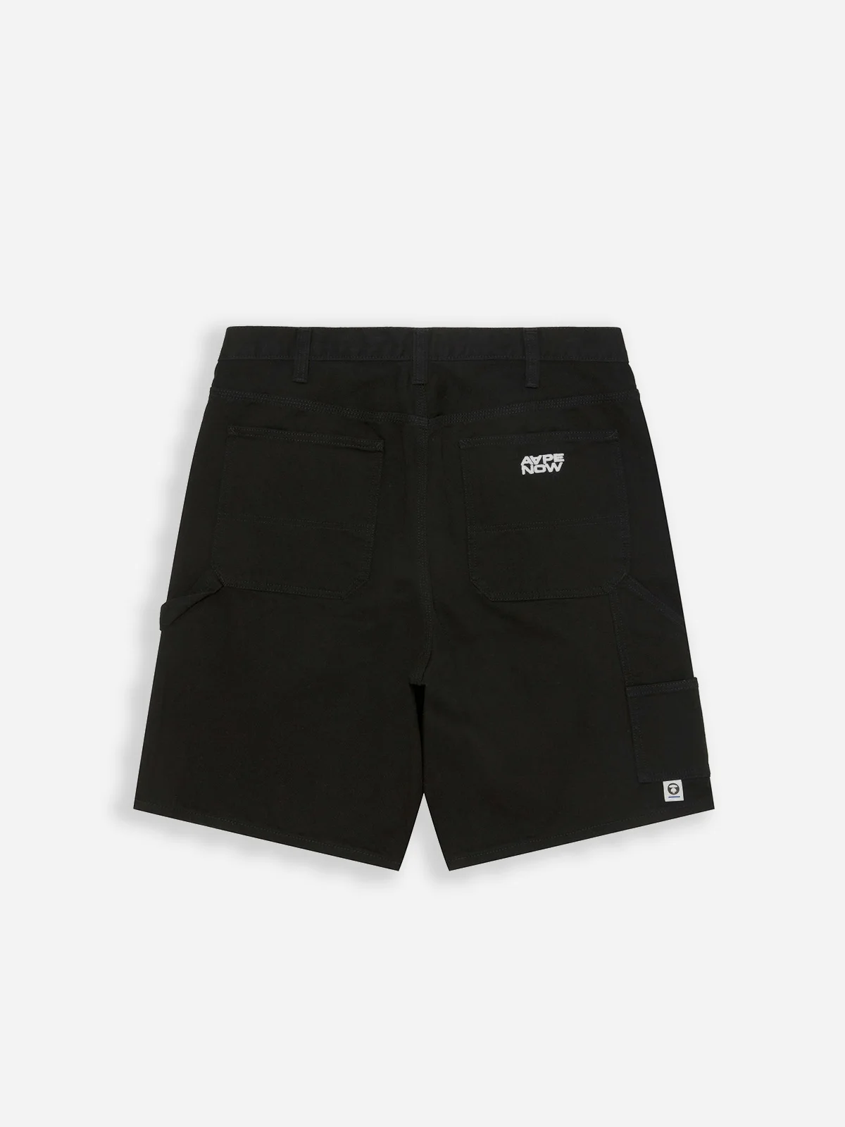 AAPE Quần Ngắn Nam - AAPENOW moonface denim shorts