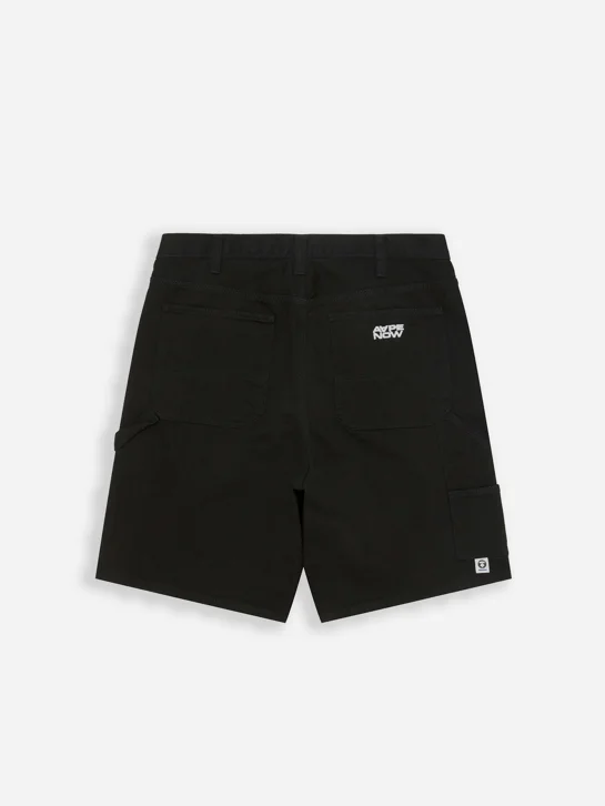 AAPE Quần Ngắn Nam - AAPENOW moonface denim shorts
