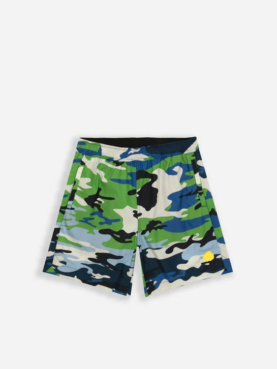 AAPE Quần Ngắn Nam - Moonface camo shorts