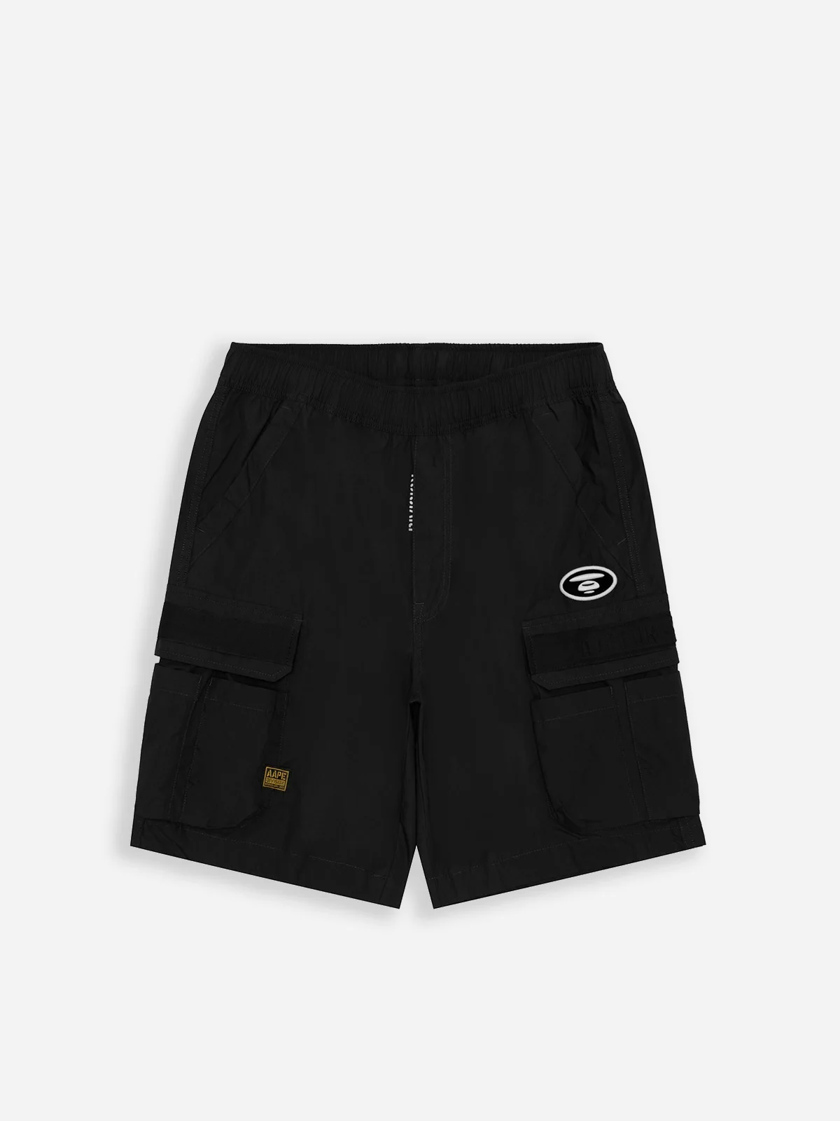 AAPE Quần Ngắn Nam - Moonface logo cargo shorts