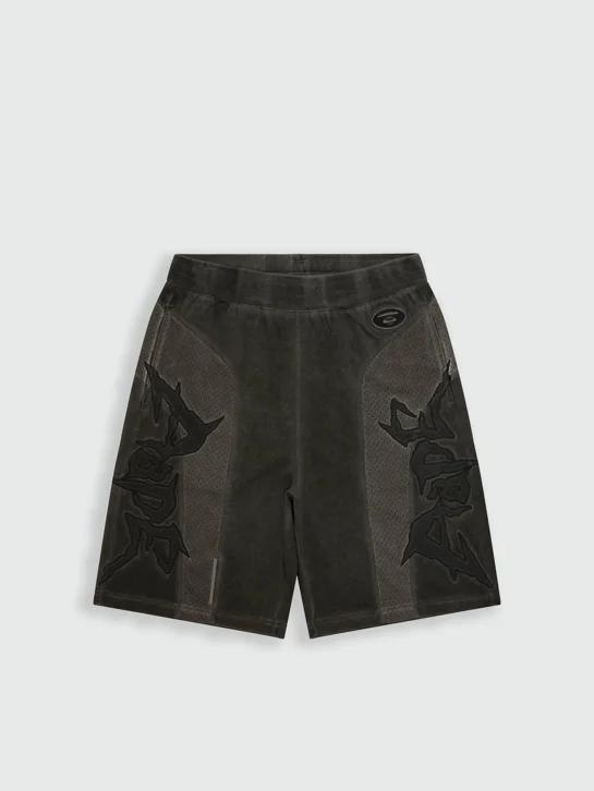 AAPE Quần Nỉ Ngắn Nam - Embroidered sweat shorts