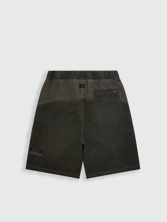 AAPE Quần Nỉ Ngắn Nam - Embroidered sweat shorts