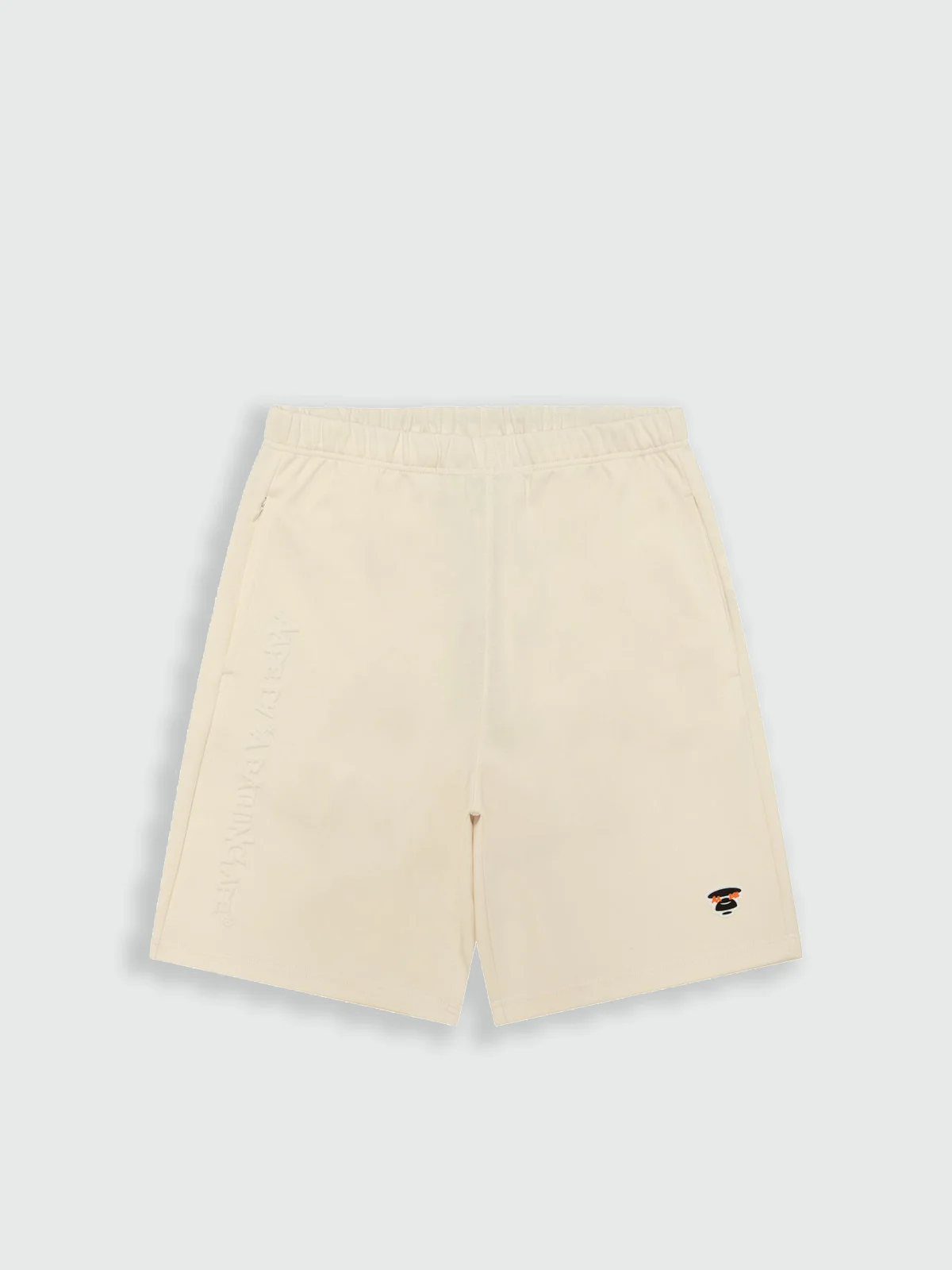 AAPE Quần Nỉ Ngắn Nam - Moonface sweat shorts